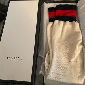 Gucci Suzanne Socks! Red and Blue Great Price